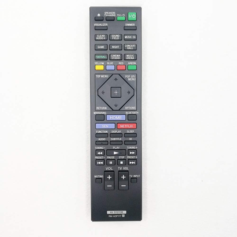 Original Remote Control RM-ADP117 for Sony BDV-N9200W BDV-N9200WL BDV-N7200W BDV-N7200WL BDV-N5200W BDV-NF7220 Home Theater System