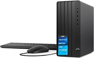 Pro Tower 290 G9 Business Desktop, 13th Gen Intel 4-Core Processor (Beats Core i7-9700), 16GB RAM, 256GB PCIe SSD + 1TB HDD, 2-Monitor Support 4K, HDMI, VGA, Wi-Fi, Windows 11 Pro