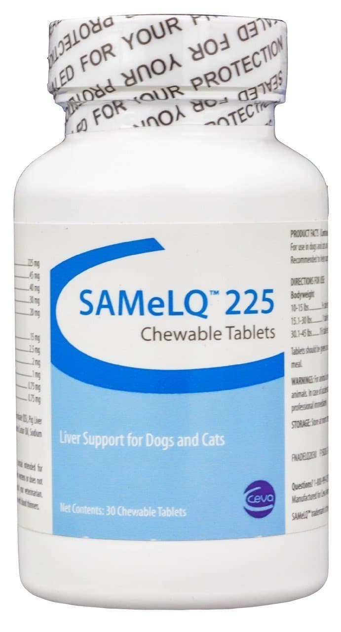 Ceva SAMeLQ 225 30 Count Chewable Tablets