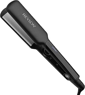 RVDR5330ARB One Step Air Straightener, 2-in-1 From Damp to Natural Straight Hair in One-Step, Retaining 100% MOISTURE - Black