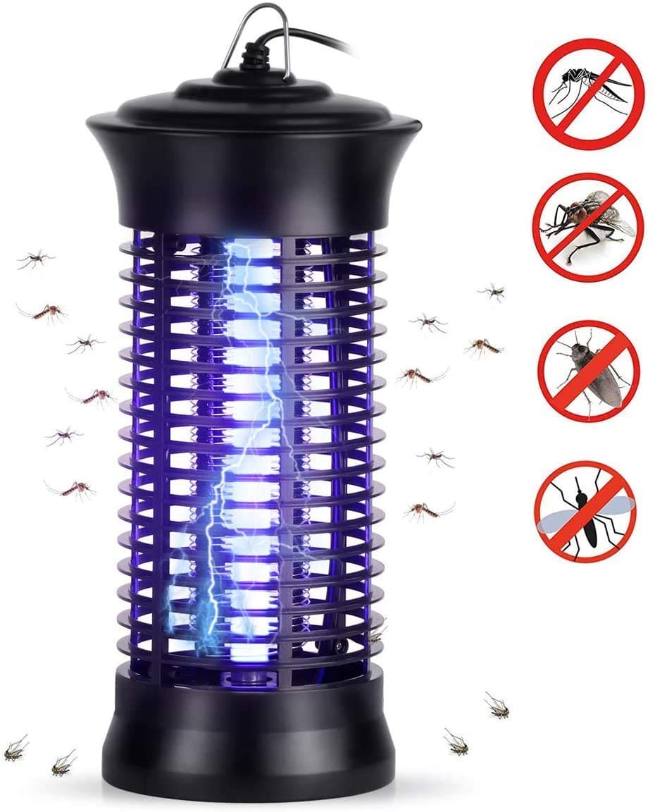 Electronic Mosquito Killer Lamp,Electronic Insect killer with UV Light, Mosquito Killer Lamp Insect Bug Fly Catcher Pest Control Repellent Traps,for Home Indoor Bedroom Kitchen Use ZHW345