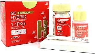 GC Gold Label Glass Hybrid Self Adhesive Posterior Restorative Glass Ionomer dental products