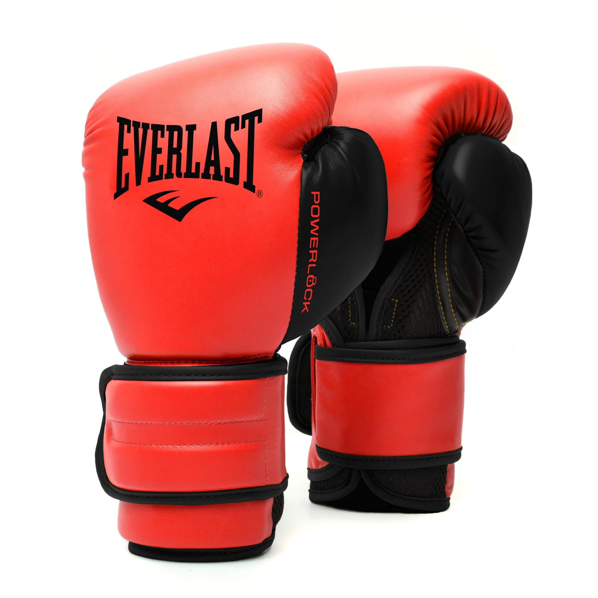 - Everlast Powerlock 2 Hook & Loop Boxing Gloves | Fight Training Gloves | Hook and Loop with Durable Hand & Wrist Support | Heavy Bag & Fitness Training