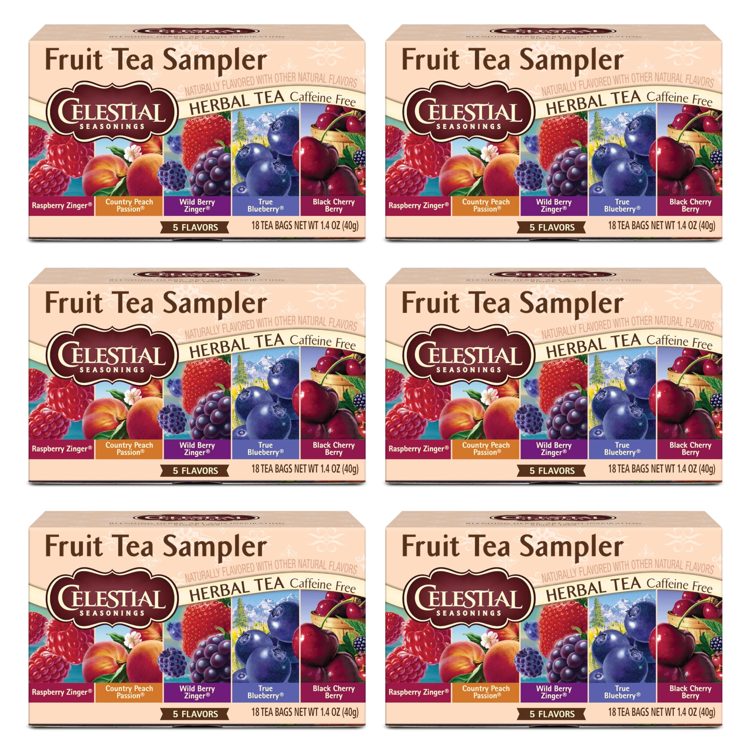 Celestial Seasonings Fruit Tea Sampler